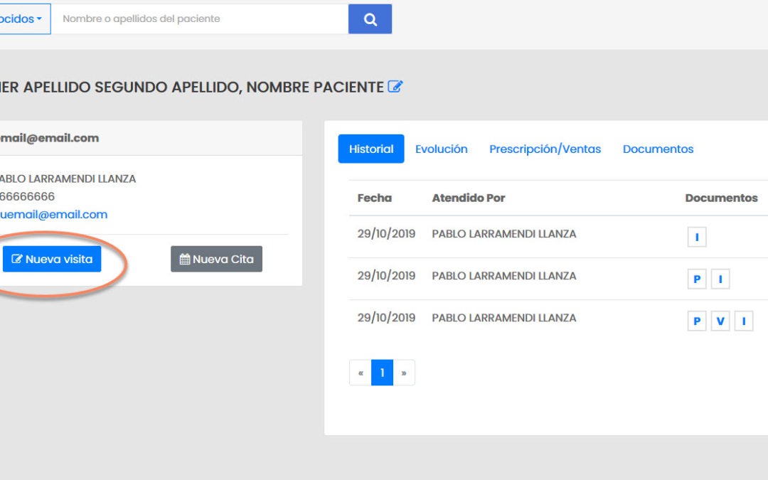 4 Creacion Visita
