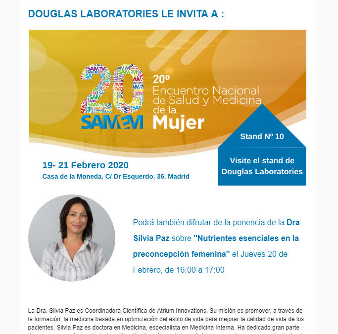 Invitación Congreso SAMEM