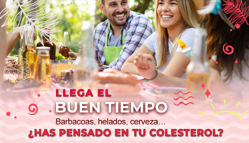 Barbacoas, helados, cerveza 😎… ¿y nuestro colesterol?