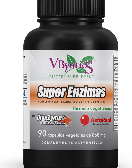 Super Enzimas de Vbyotics de nuevo a la venta