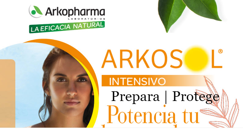 Cuida tu piel y potencia tu bronceado con Arkosol 🏝☀️ 😎