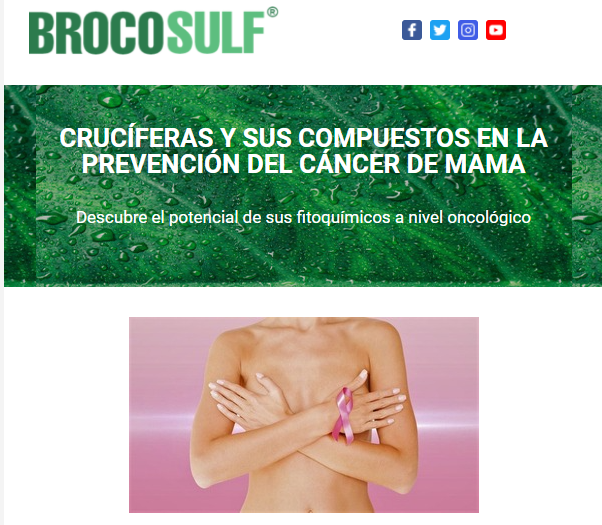 Cruciferas y sus compuestos en la prevención del cáncer de mama