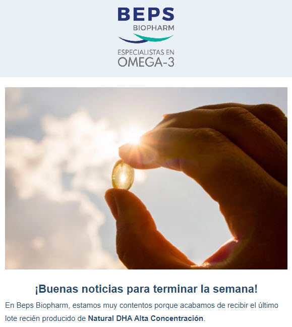 Natural DHA Alta Concentración, vuelve a estar disponible 🙌