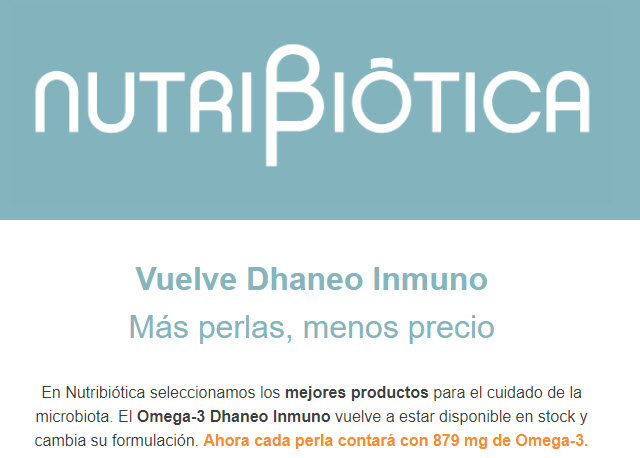 🟠 Dhaneo Inmuno – Nueva formulación Omega-3