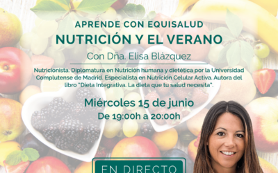 Formación gratuita y online | Nutrición y el verano, con Elisa Blázquez
