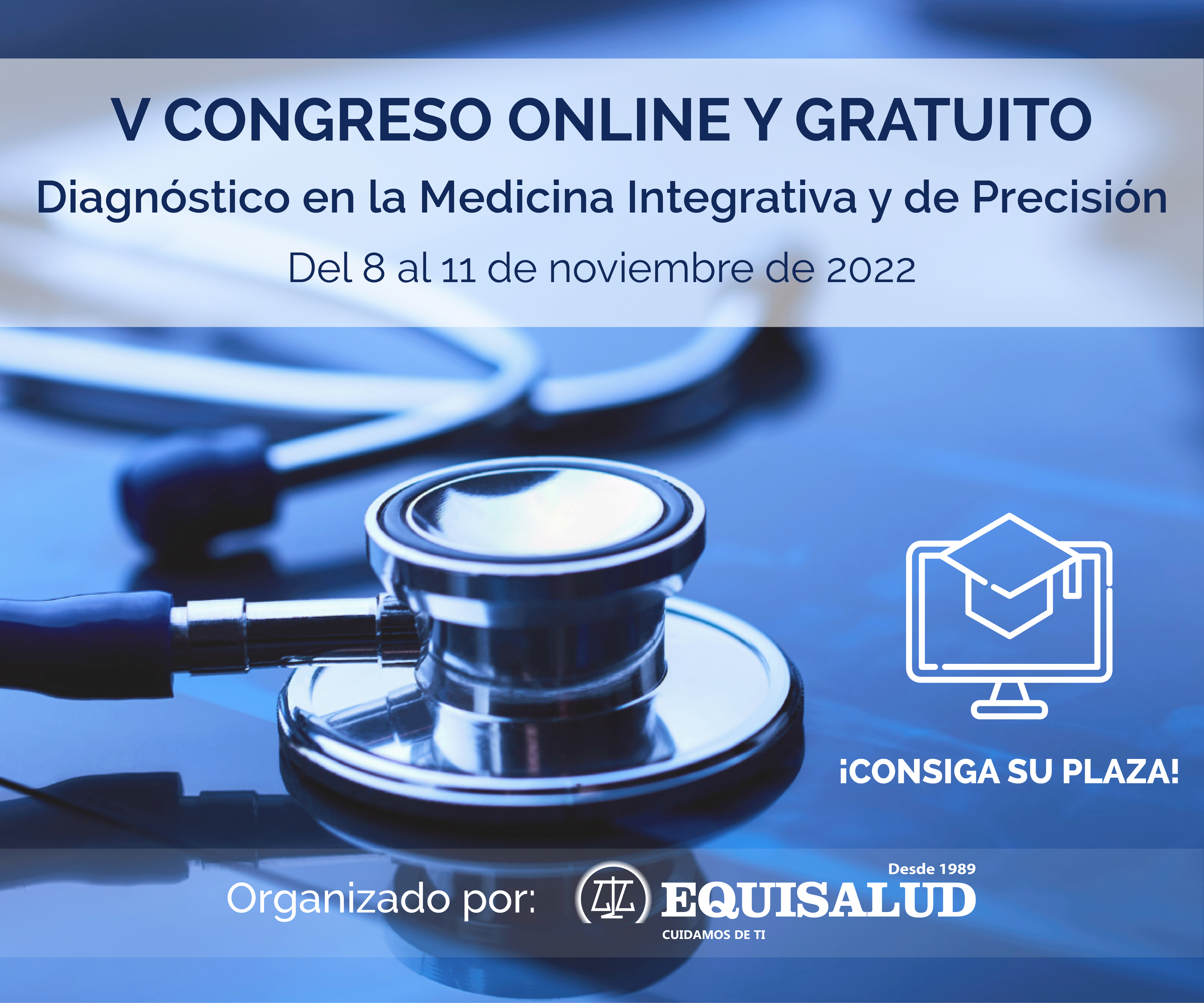 📚 Presentamos el V Congreso de Equisalud: Diagnóstico en la Medicina Integrativa y de Precisión