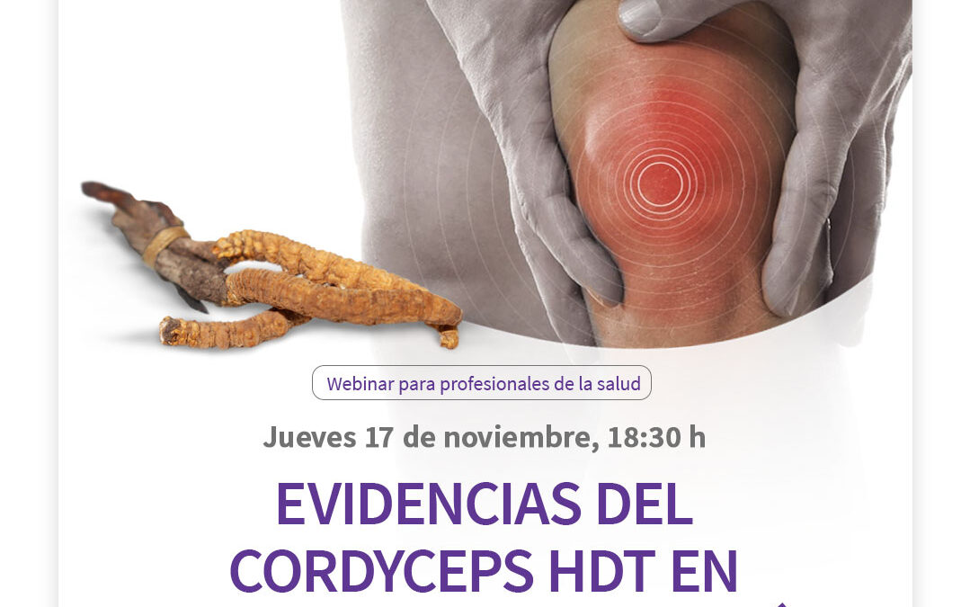 ¡Último aviso! –  Webinar Cordyceps HdT en deporte y recuperación