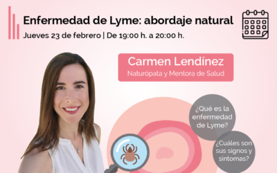 Enfermedad de Lyme: abordaje natural con Carmen Lendínez | ¡Directo gratuito en Youtube!
