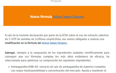 Nueva fórmula ACTIVE SWEET DREAMS