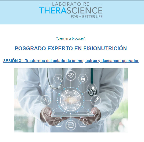 Recordatorio –> SESIÓN XI: Trastornos del estado de ánimo, estrés y descanso reparador.