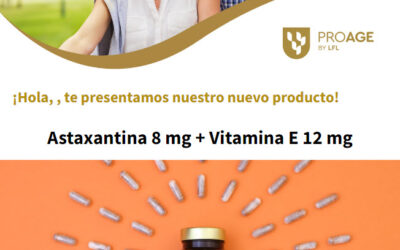 Astaxantina 8 mg + Vitamina E 12 mg