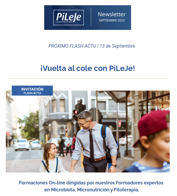 Flash Actu «Vuelta al cole con PiLeJe»