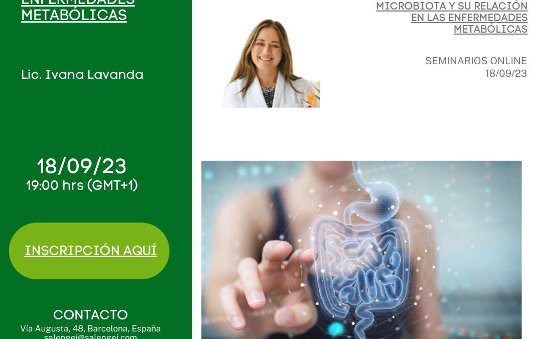 Microbiota y su relación en las enfermedades metabólicas