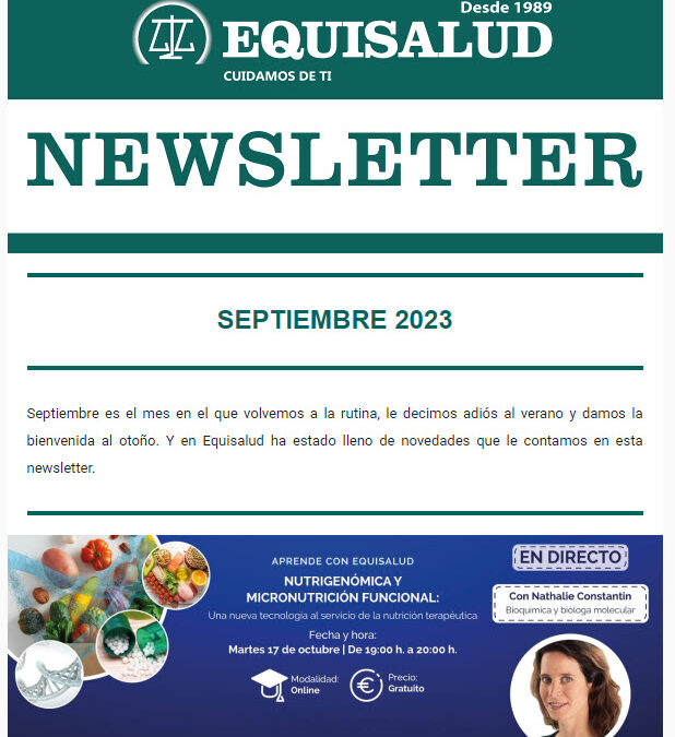 Newsletter de Equisalud: septiembre 2023