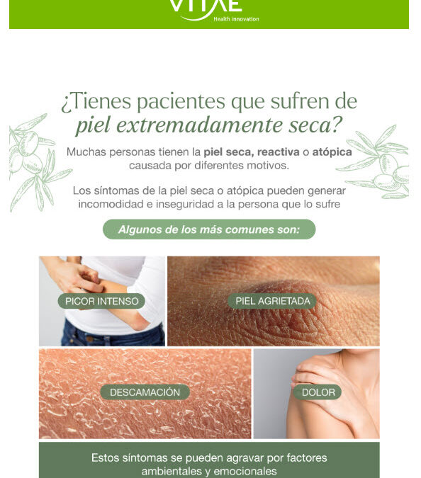¿Tienes pacientes que sufren de piel extremadamente seca?