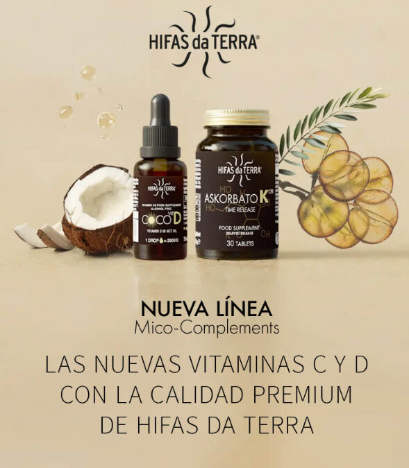 Hifas da Terra Presenta los Nuevos CocoVit D y Askorbato K