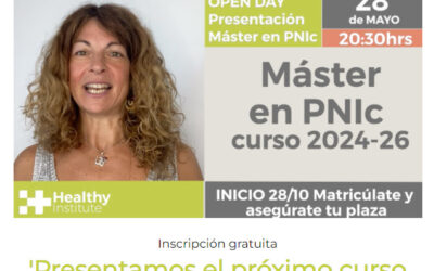  Máster en PNIc – Asiste en directo a la presentación del próximo curso