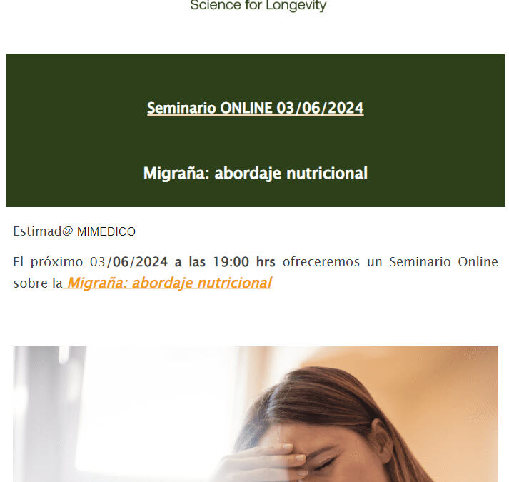 Migraña: abordaje nutricional