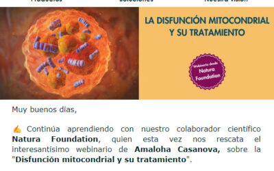 📅 Invitación webinario gratis: Disfunción mitocondrial