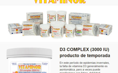 D3 3000 IU Vegan ( Producto de temporada )