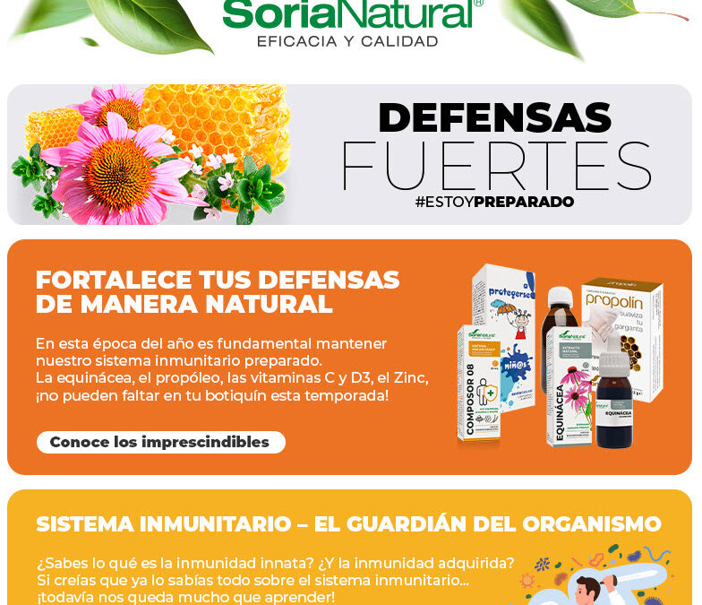 💪 Fortalece tus defensas ​🛡️​ ¡prepárate para este otoño! 😷​