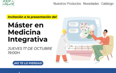 Invitación Presentación / Máster en Medicina Integrativa