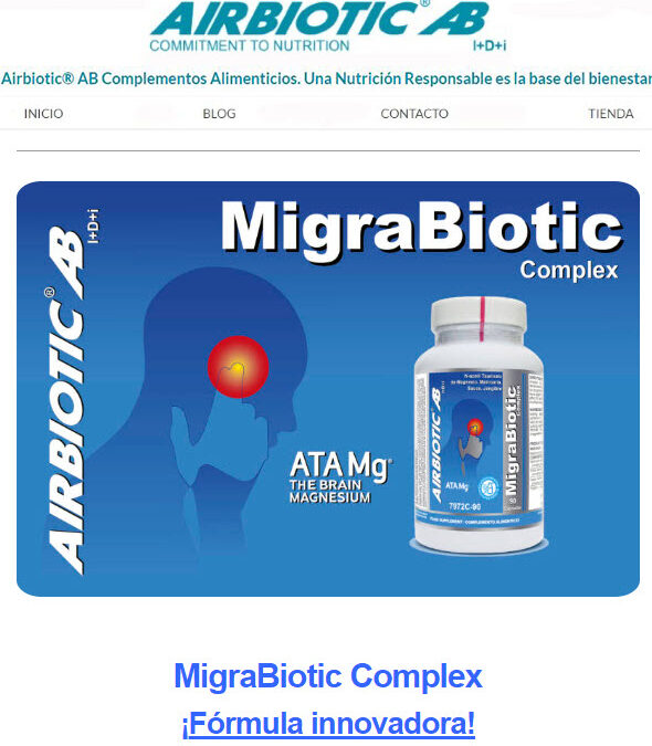 MigraBiotic Complex – Ayuda para la migraña – I ❤ AB