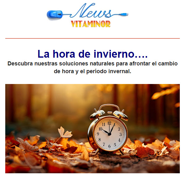 Newsletter Nov-Dic 2024  «Horario invernal …. 🍂»