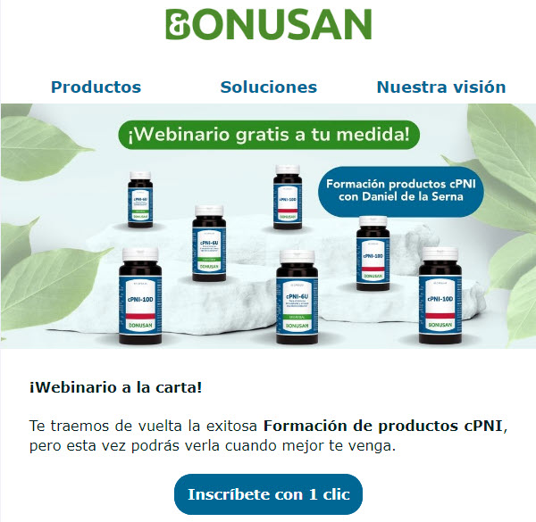 Formación productos cPNI a tu medida 🎓