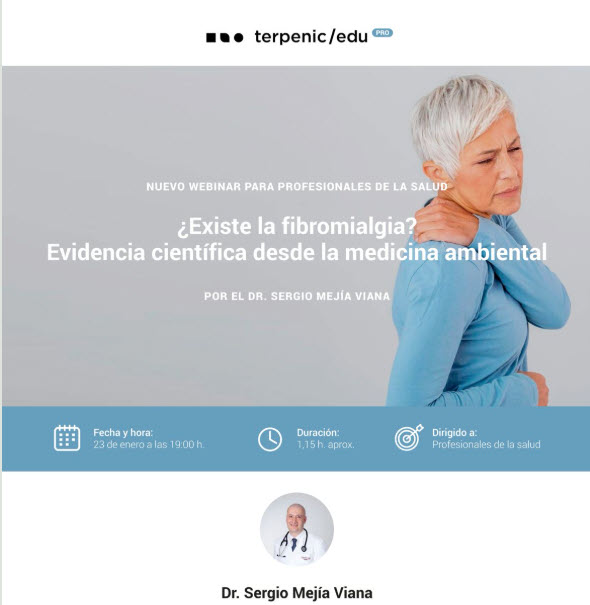 ⚡️ Nuevo webinar 👉 ¿Existe la fibromialgia? Evidencia científica desde la medicina ambiental, por el Dr. Sergio Mejía Viana