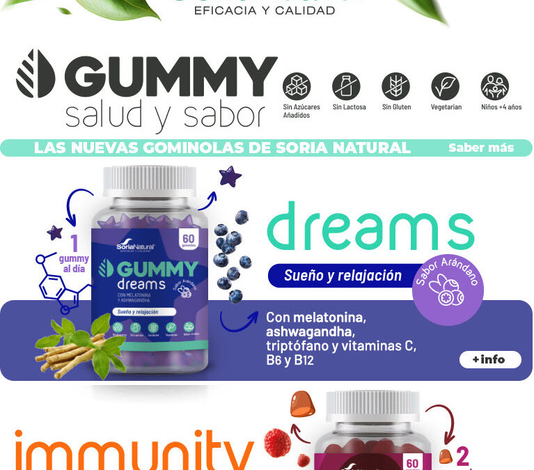 NOVEDAD 🆕 GUMMY, las gominolas de Soria Natural 🌱