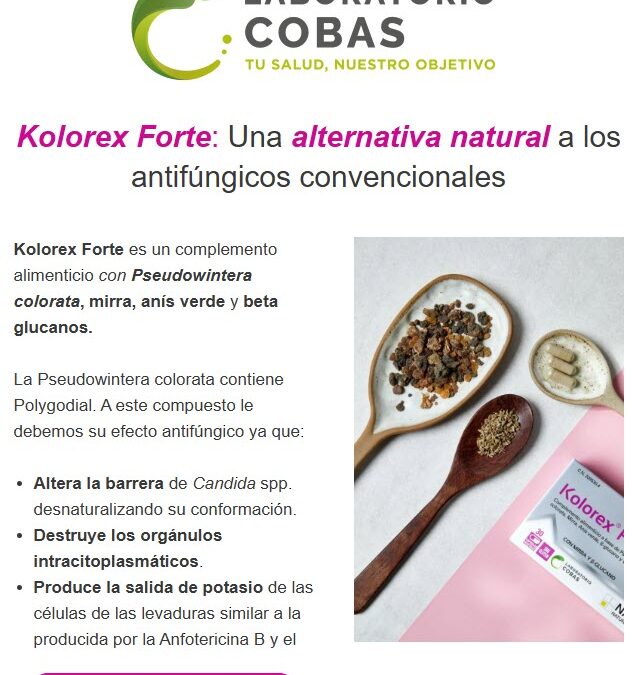 Kolorex Forte: Una alternativa natural a los antifúngicos convencionales