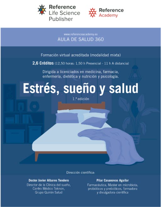 ¡APÚNTATE! CURSO ACREDITADO: Estrés, Sueño y Salud – 1.ª edición