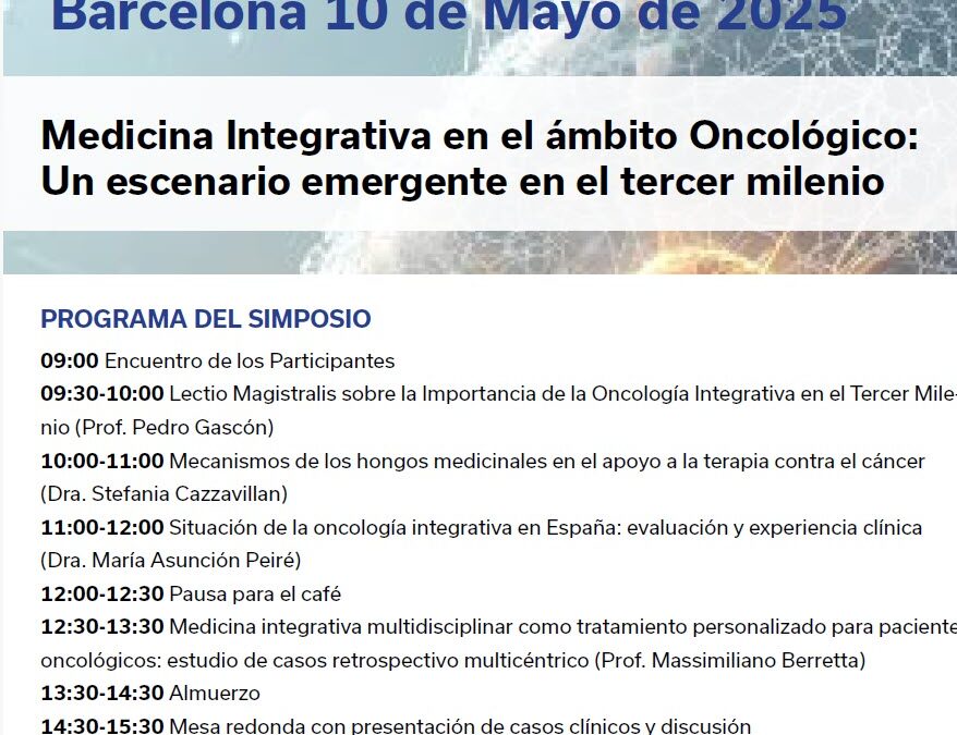 I Simposio de AVD Reform Nutracéuticos – Oncología Integrativa