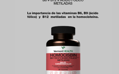 Homocisbin (B6+B9+B12 metiladas) y la homocisteína