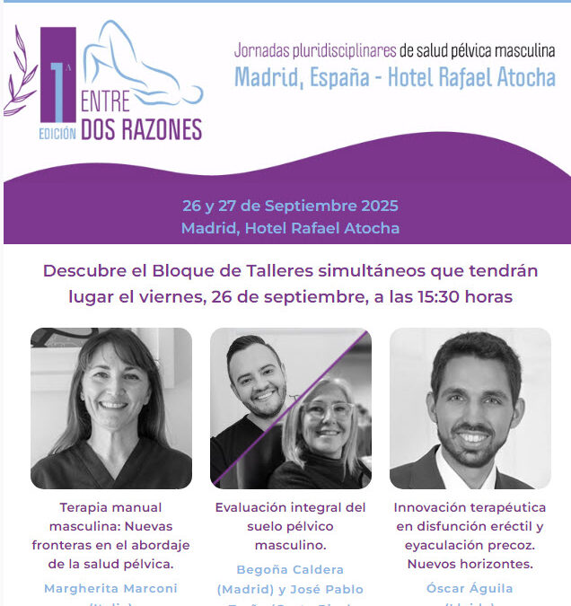 ⚡ Transforma tu práctica: Talleres únicos en #EntreDosRazones2025