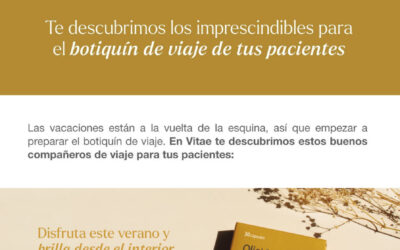 Te descubrimos los imprescindibles para el botiquín de viaje de tus pacientes