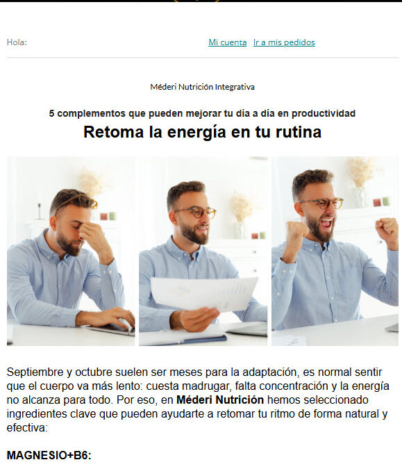Si te consideras una persona activa este email es para ti.