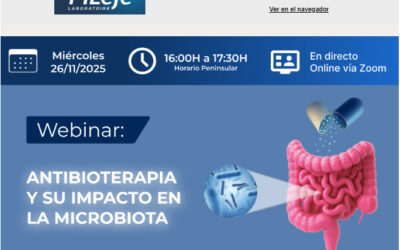 Únete al Webinar: Antibioterapia y su impacto en la microbiota