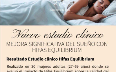 Nuevo estudio clínico: mejora significativa del sueño con Hifas Equilibrium