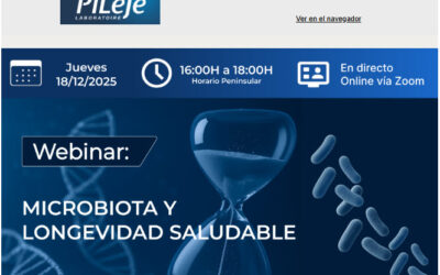 Únete al Webinar: Microbiota y longevidad saludable