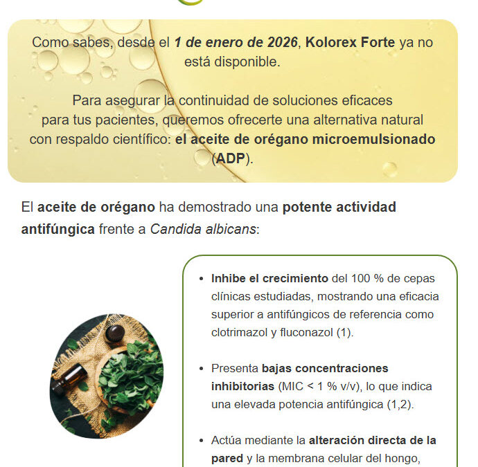 Una nueva alternativa natural frente a Candida