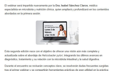 II Webinar sobre Helicobacter pylori