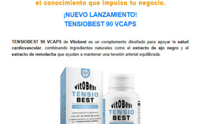 LANZAMIENTO NUEVO TENSIOBEST 90 VCAPS