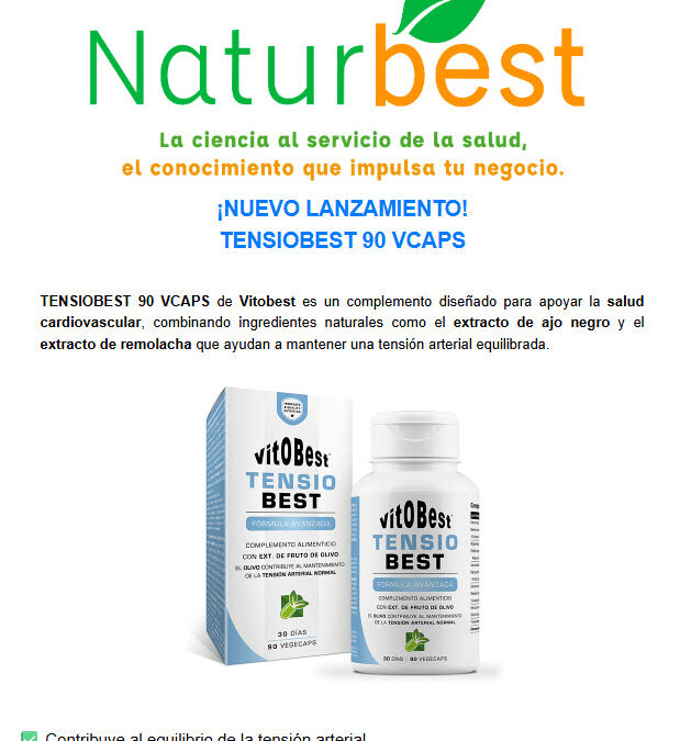 LANZAMIENTO NUEVO TENSIOBEST 90 VCAPS