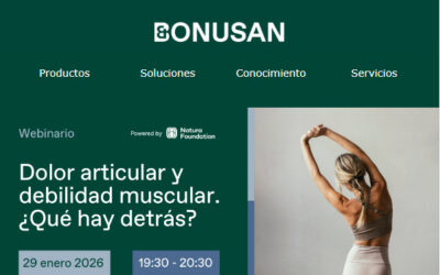 Última oportunidad: webinario Dolor articular y debilidad muscular