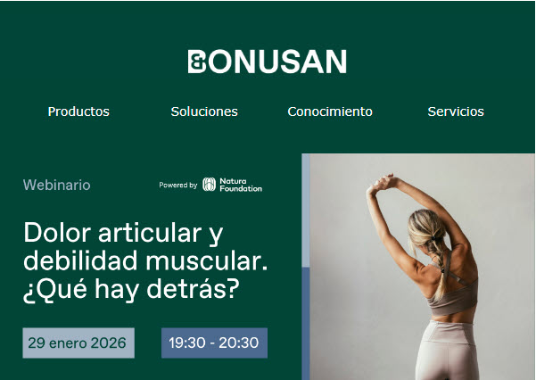 Última oportunidad: webinario Dolor articular y debilidad muscular