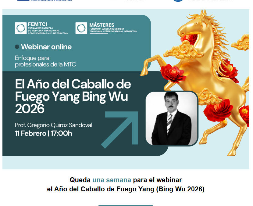 Webinar gratuito | El Año del Caballo de Fuego Yang (Bing Wu) 2026
