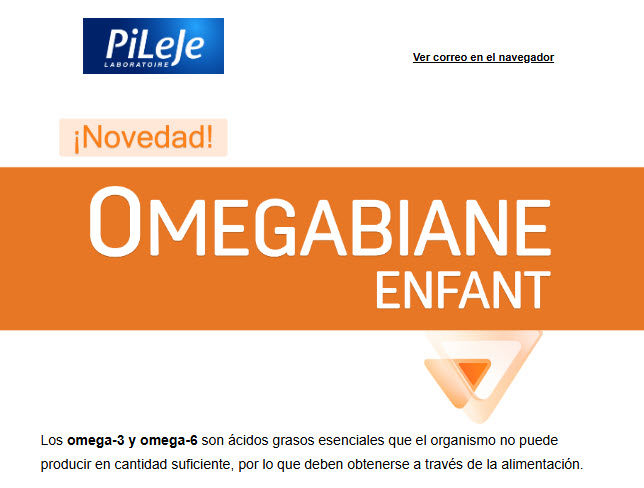 ¡Nuevo lanzamiento OMEGABIANE ENFANT! 🚀