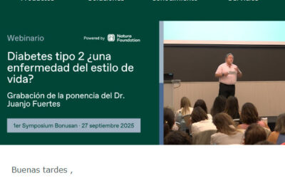 Diabetes tipo 2: ponencia ya disponible